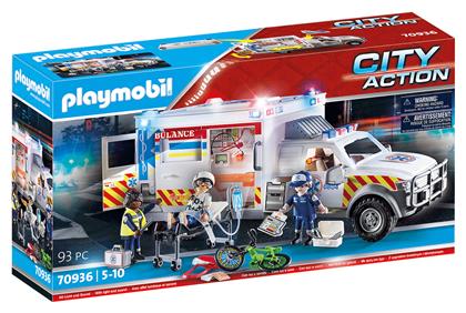 Playmobil City Action Όχημα Πρώτων Βοηθειών για 5-10 ετών από το BlablaToys