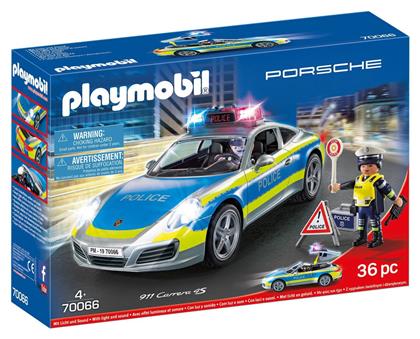 Playmobil City Action Porsche 911 Carrera 4S Police για 4+ ετών από το BlablaToys