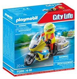 Playmobil City Life Διασώστης με Μοτοσικλέτα για 4-10 ετών