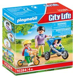 Playmobil City Life Mother with Children για 4+ ετών