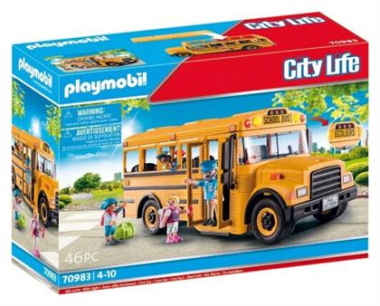 Playmobil City Life Σχολικό Λεωφορείο με Μαθητές για 4-10 ετών από το Moustakas Toys