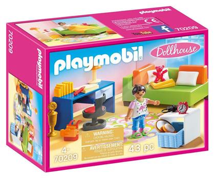 Playmobil Dollhouse Eφηβικό Δωμάτιο για 4+ ετών