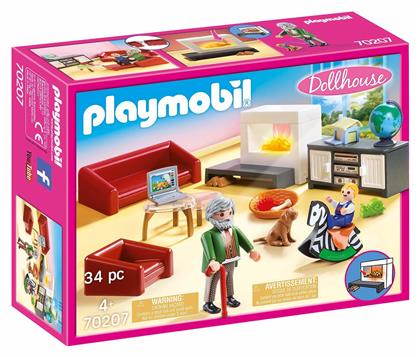 Playmobil Dollhouse Σαλόνι Κουκλόσπιτου για 4+ ετών