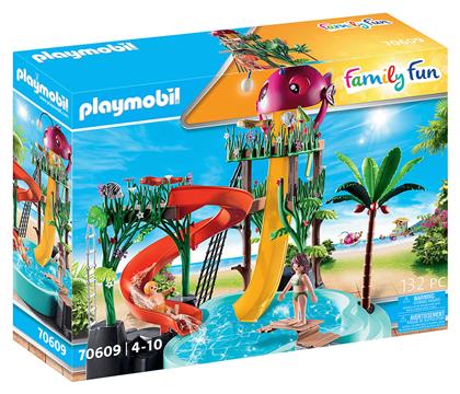 Playmobil Family Fun Water Park with Slides για 4-10 ετών από το e-shop