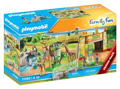 Playmobil Family Fun Ζωολογικός Κήπος για 4-10 ετών από το Moustakas Toys