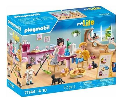 Playmobil MyLife Καφετέρια Με Γάτες για 4-10 ετών