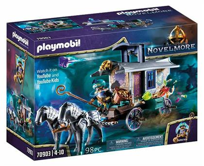 Playmobil Novelmore Violet Vale Εμπορική Άμαξα για 4-10 ετών