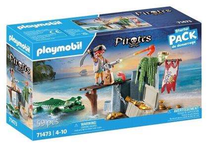 Playmobil Pirates Πειρατής Με Αλιγάτορα για 4-10 ετών