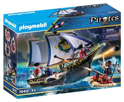 Playmobil Pirates Πλοιάριο Λιμενοφυλάκων για 5+ ετών