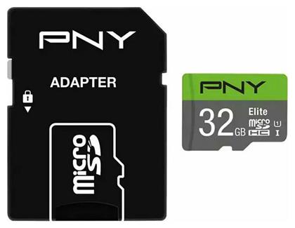 PNY Elite microSDHC 32GB Class 10 U1 UHS-I