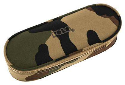 Polo Camouflage Κασετίνα με 1 Θήκη σε Πράσινο χρώμα από το Public