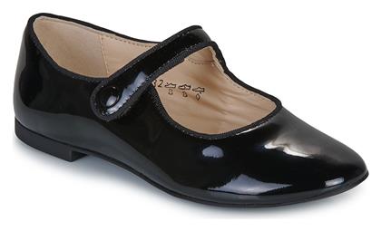 Pom D'api Παιδικές Μπαλαρίνες με Σκρατς Μαύρες