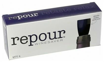 Πώμα Φιάλης Repour Wine Saver 4τμχ από το Plus4u