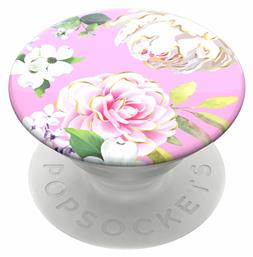 PopSockets PopGrip Κινητού Pink Floral