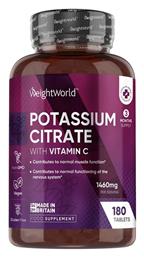 Potassium Citrate Κιτρικό Κάλιο Με Βιταμίνη C 1460mg 180tabs Weightworld από το DealsShop