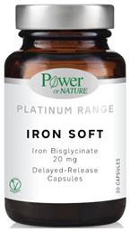 Power Of Nature Iron Soft 20mg 30 κάψουλες