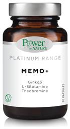 Power Of Nature Platinum Range Memo+ Synergistic Formula 30 κάψουλες από το Pharm24