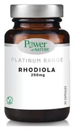 Power Of Nature Platinum Range Rhodiola 250mg 30 κάψουλες από το Pharm24