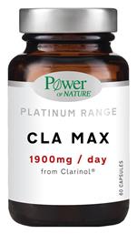 Power Of Nature Platinum Range Xs CLA Max Συμπλήρωμα Διατροφής 1900mg 60 κάψουλες