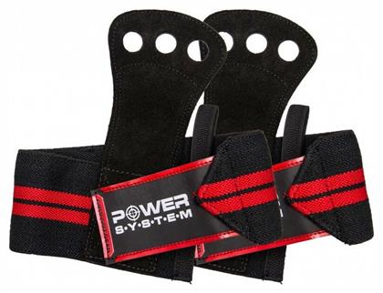 Power System PS-3330 Ανδρικά Crossfit Grips Κόκκινα