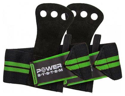 Power System PS-3330 Ανδρικά Crossfit Grips Πράσινα από το Plus4u