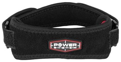 Power System PS-6015 Ελαστικό Επιγονατιδικό Strap σε Μαύρο χρώμα