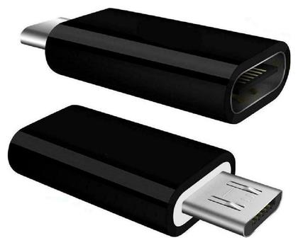 Powertech micro USB male σε USB-C female OTG 1τμχ (CAB-UC020)