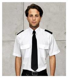 Premier Ανδρικό Κοντομάνικο Πουκάμισο Εργασίας Λευκό