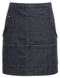 Ποδιά Σερβιτόρου Μέσης Black Denim Black