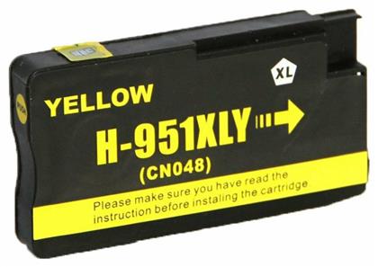 Premium Συμβατό Μελάνι Εκτυπωτή InkJet HP 951XL CN048AE 26ml Κίτρινο από το Public