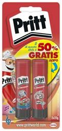 Pritt Κόλλα Stick Original Stick 2τμχ Μεσαίου Μεγέθους 22gr από το Moustakas Toys