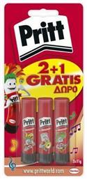 Pritt Κόλλα Stick Stick 3τμχ Μικρού Μεγέθους 11gr από το Moustakas Toys