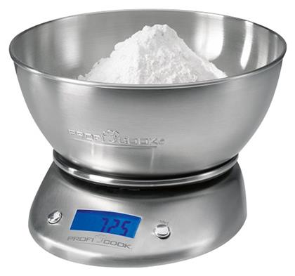 Profi Cook PC-KW 1040 Ψηφιακή Ζυγαριά Κουζίνας 1gr/5kg Inox