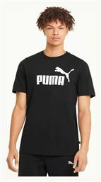 Puma T-shirt Μαύρο