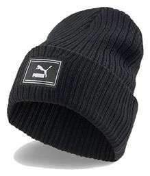 Puma Beanie Γυναικείος Σκούφος με Rib Πλέξη σε Μαύρο χρώμα από το Z-mall