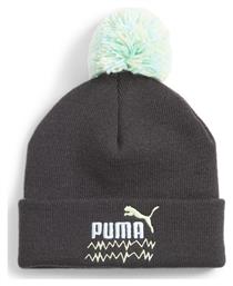 Puma Beanie Παιδικό Σκουφάκι Πλεκτό Μαύρο