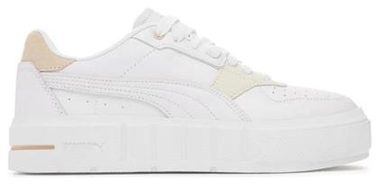 Puma Cali Court Γυναικεία Sneakers Λευκά