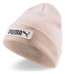 Puma Classic Cuff Beanie Γυναικείος Σκούφος με Rib Πλέξη σε Ροζ χρώμα από το Z-mall