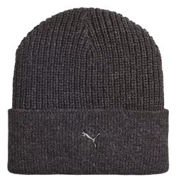 Puma Classics Beanie Unisex Σκούφος Πλεκτός σε Γκρι χρώμα από το Outletcenter