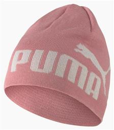 Puma Essential Logo Γυναικείος Beanie Σκούφος σε Ροζ χρώμα από το Outletcenter