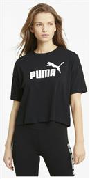 Puma Essentials Γυναικείο Αθλητικό T-shirt Μαύρο