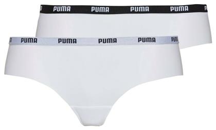 Puma Γυναικεία Boxer 2Pack Λευκά