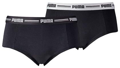 Puma Γυναικεία Boxer 2Pack Μαύρα