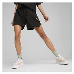 Puma Γυναικείο Αθλητικό Σορτς Μαύρο