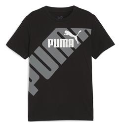 Puma Graphic Tee Παιδικό T-shirt Μαύρο από το Spartoo