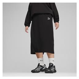 Puma Midi Φούστα σε Μαύρο χρώμα