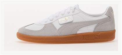 Puma Palermo Lth Ανδρικά Sneakers Λευκά