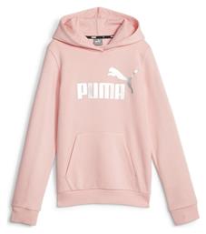 Puma Παιδικό Φούτερ με Κουκούλα Ροζ Ess