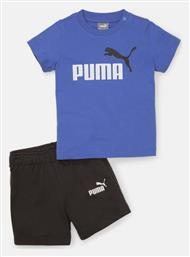 Puma Παιδικό Σετ με Σορτς Καλοκαιρινό 2τμχ Μπλε από το SportsFactory