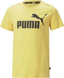 Puma Παιδικό T-shirt Κίτρινο